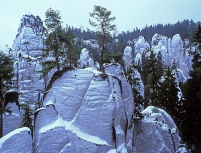 Adršpašské skály, Velká panoráma, foto Oldřich Jenka