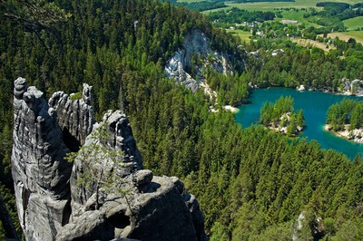 Adršpašské skály, Vévoda, foto Oldřich Jenka