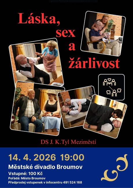 Divadlo: Láska, sex a žárlivost
