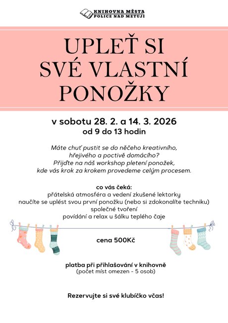 Upleť si své vlastní ponožky